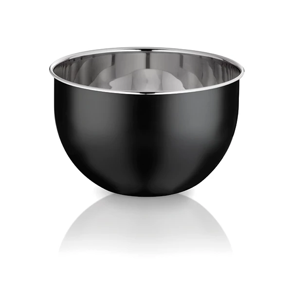 Bol Inox 20 Cm Edda 2,9 L Noir 3 Bol Inox 20 Cm Edda 2,9 L Noir