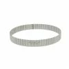 De Buyer Cercle à Tarte Perforé Cannelé Acier Inoxydable 20 Cm
