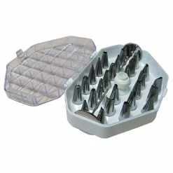 De Buyer Coffret 26 Mini-douilles Fines Inox Spéciales Décor