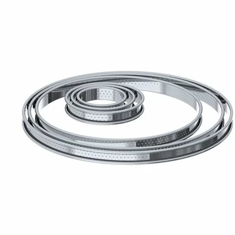 De Buyer Cercle à Tartelette Inox Perforé 8 Cm 3 De Buyer Cercle à Tartelette Inox Perforé 8 Cm