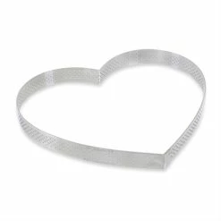 De Buyer Cercle à Tarte Perforé Cœur 22 Cm -de Buyer Soldes Magasin 573135 2 4 Cercle a tarte perfore C ur 22 cm De Buyer