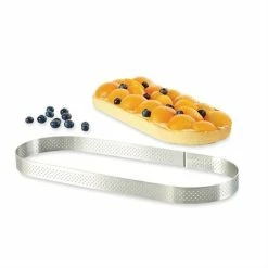 De Buyer Cercle Perforé Oblong 30 X 11 Cm -de Buyer Soldes Magasin 573137 2 4 Cercle perfore oblong 30 x 11 cm De Buyer