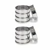 Patisse Lot De 8 Cercles à Tartes En Inox 8cm -de Buyer Soldes Magasin 579010 0 2 Lot de 8 cercles a tartes en inox 8cm Patisse