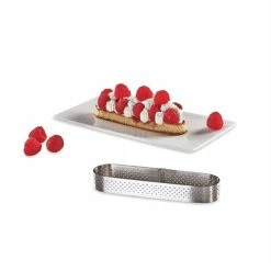 De Buyer Lot De Deux Cercles Perforé Oblong Individuel -de Buyer Soldes Magasin 579019 2 2 Lot de deux cercles perfore Oblong individuel De Buyer