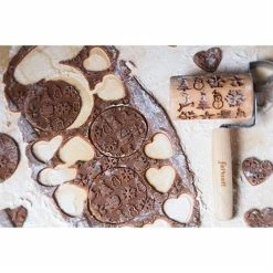 Patisse Mini Rouleau En Bois De Décoration Noël -de Buyer Soldes Magasin 580010 3 5 Mini rouleau en bois de decoration Noel Patisse