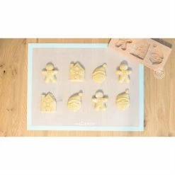 Moule Bois Biscuits Fourrés Noël -de Buyer Soldes Magasin 580019 2 2 Moule bois biscuits fourres Noel Scrapcooking