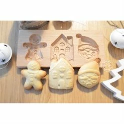 Moule Bois Biscuits Fourrés Noël -de Buyer Soldes Magasin 580019 3 2 Moule bois biscuits fourres Noel Scrapcooking