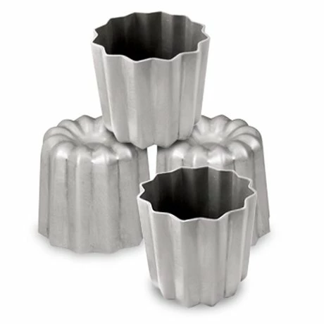Lot 4 Moules Canelés En Aluminium Revêtu 3 Lot 4 Moules Canelés En Aluminium Revêtu
