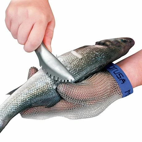 Gant Protection Coupures Pro En Côte De Maille Taille 9 4 Gant Protection Coupures Pro En Côte De Maille Taille 9 – Image 2