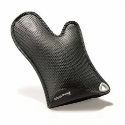 Gant à Four Anti Adhérent Noir Grande Taille