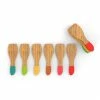 Set 6 Spatules à Raclette Bambou -de Buyer Soldes Magasin 603036 0 1 Set 6 spatules a raclette bambou Pebbly