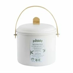 Seau à Compost D'intérieur Métal Et Bambou 7 L 9 Seau à Compost D'intérieur Métal Et Bambou 7 L -de Buyer Soldes Magasin 604150 3 1 Seau a compost d interieur metal et bambou 7 L Pebbly