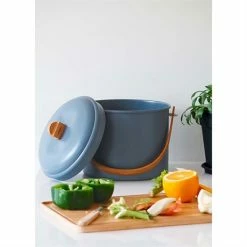 Seau à Compost D’intérieur Ardoise 7 L 7 Seau à Compost D’intérieur Ardoise 7 L -de Buyer Soldes Magasin 606079 2 1 Seau a compost d interieur ardoise 7 L Pebbly