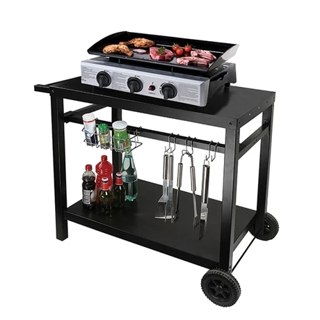 Chariot Pour Plancha En Métal 2 Chariot Pour Plancha En Métal