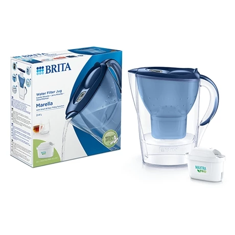 Carafe Filtrante Marella Bleue 2,4 L Et Filtre Maxtra Pro 3 Carafe Filtrante Marella Bleue 2,4 L Et Filtre Maxtra Pro