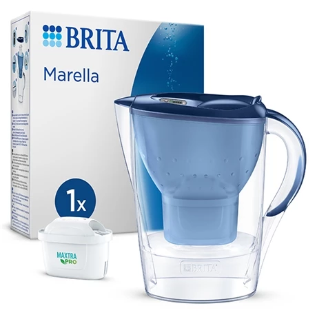 Carafe Filtrante Marella Bleue 2,4 L Et Filtre Maxtra Pro 4 Carafe Filtrante Marella Bleue 2,4 L Et Filtre Maxtra Pro – Image 2