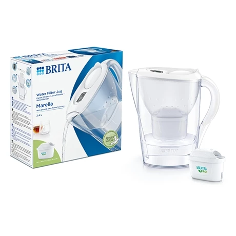 Carafe Filtrante Marella Blanche 2,4 L Et Filtre Maxtra Pro 3 Carafe Filtrante Marella Blanche 2,4 L Et Filtre Maxtra Pro