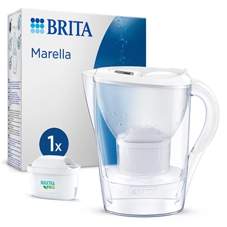 Carafe Filtrante Marella Blanche 2,4 L Et Filtre Maxtra Pro 4 Carafe Filtrante Marella Blanche 2,4 L Et Filtre Maxtra Pro – Image 2