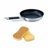 Set Poêle Anti-adhérente Rapid Cook 24 Cm Et 2 éponges Végétales -de Buyer Soldes Magasin 609167 0 1 Set poele anti adherente Rapid Cook 24 cm et 2 eponges vegetales Mathon
