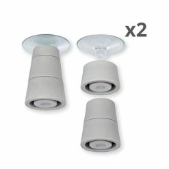 Lot De 8 Pieds Pour Couvre Plaques De Protection En Verre