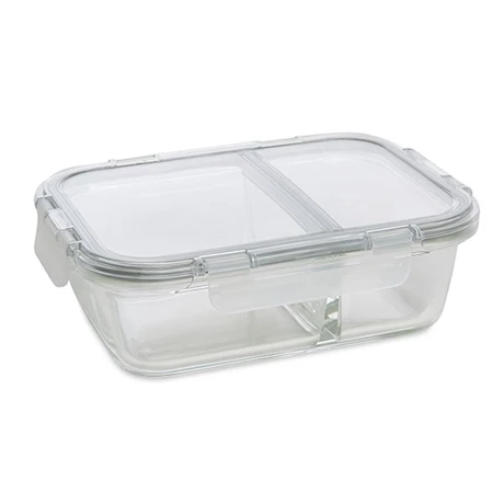 Boîte En Verre Borosilicate 2 Compartiments 950 Ml 4 Boîte En Verre Borosilicate 2 Compartiments 950 Ml – Image 2