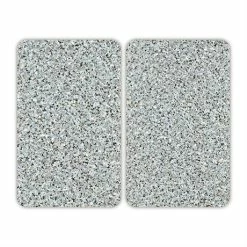 Set 2 Couvre-plaques Protection Motifs Granit -de Buyer Soldes Magasin 62342 1 5 Set 2 couvre plaques protection motifs Granit Wenko by Maximex