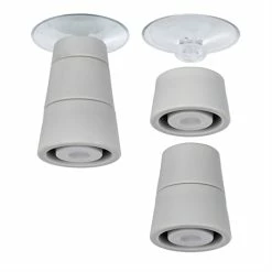 Set De 2 Couvres Plaques Argent 30 X 52 Cm -de Buyer Soldes Magasin 628009 3 4 Set de 2 couvres plaques argent 30 x 52 cm Wenko by Maximex