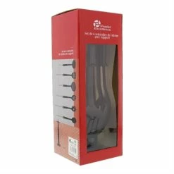 Penderie 6 Ustensiles Noire 5 Penderie 6 Ustensiles Noire -de Buyer Soldes Magasin 653542 1 1 Penderie 6 ustensiles noire Pradel Excellence
