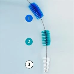 Nettoyeur Pour Tuyau 3 Brosses -de Buyer Soldes Magasin 654163 2 1 Nettoyeur pour tuyau 3 brosses Wenko by Maximex
