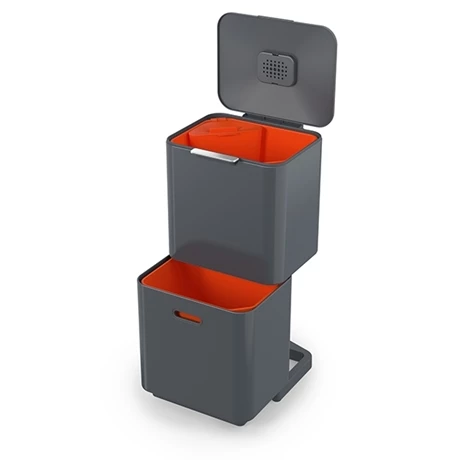 Joseph Joseph Poubelle Totem Graphite 60 L - 2 Compartiments 30 L 3 Joseph Joseph Poubelle Totem Graphite 60 L - 2 Compartiments 30 L
