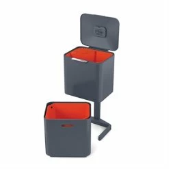 Joseph Joseph Poubelle Totem Graphite 60 L - 2 Compartiments 30 L 9 Joseph Joseph Poubelle Totem Graphite 60 L - 2 Compartiments 30 L -de Buyer Soldes Magasin 658003 2 2 Poubelle Totem Graphite 60 L 2 compartiments 30 L Joseph Joseph