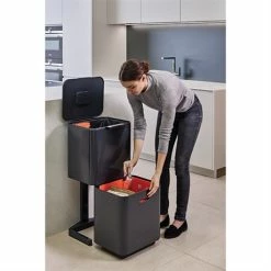 Joseph Joseph Poubelle Totem Graphite 60 L - 2 Compartiments 30 L 10 Joseph Joseph Poubelle Totem Graphite 60 L - 2 Compartiments 30 L -de Buyer Soldes Magasin 658003 3 2 Poubelle Totem Graphite 60 L 2 compartiments 30 L Joseph Joseph
