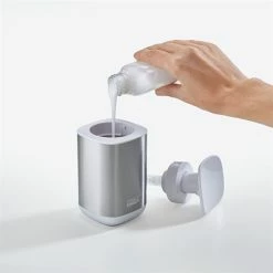 Joseph Joseph Pompe à Savon - Inox Blanc 9 Joseph Joseph Pompe à Savon - Inox Blanc -de Buyer Soldes Magasin 658014 2 3 Pompe a savon Inox Blanc Joseph Joseph