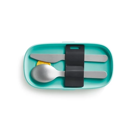 Lekue Set De 3 Couverts En Inox Spécial Lunch Box Basics To Go 4 Lekue Set De 3 Couverts En Inox Spécial Lunch Box Basics To Go – Image 2