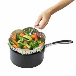 Joseph Joseph Panier Vapeur Pliable Anti-rayure -de Buyer Soldes Magasin 670099 2 1 Panier vapeur pliable anti rayure Joseph Joseph