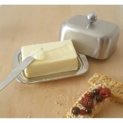 Beurrier Double-paroi Isotherme 16 Cm -de Buyer Soldes Magasin 673001 1 1 Beurrier double paroi isotherme 16 cm