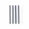 Set De 4 Petites Pailles Courtes En Inox Avec Brosse 2 Set De 4 Petites Pailles Courtes En Inox Avec Brosse -de Buyer Soldes Magasin 673150 0 1 Set de 4 petites pailles courtes en inox avec brosse Point Virgule