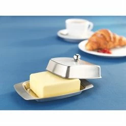 Beurrier En Acier Inoxydable -de Buyer Soldes Magasin 673167 1 1 Beurrier en acier inoxydable Wenko by Maximex