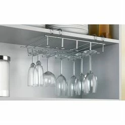 Lot De 2 Portes Verres Pour Placard Ou étagère -de Buyer Soldes Magasin 679000 2 2 Lot de 2 portes verres pour placard ou etagere Wenko by Maximex