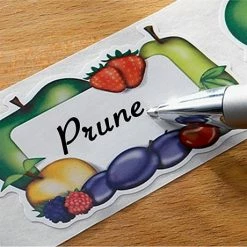 Lot Bassine à Confiture 38 Cm Et 100 étiquettes Autocollantes Décor Fruits -de Buyer Soldes Magasin 67957 4 1 Lot Bassine a confiture 38 cm et 100 etiquettes autocollantes decor fruits