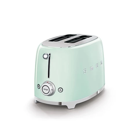 Smeg Toaster 2 Tranches Vert D'eau 950 W TSF01PGEU 4 Smeg Toaster 2 Tranches Vert D'eau 950 W TSF01PGEU – Image 2