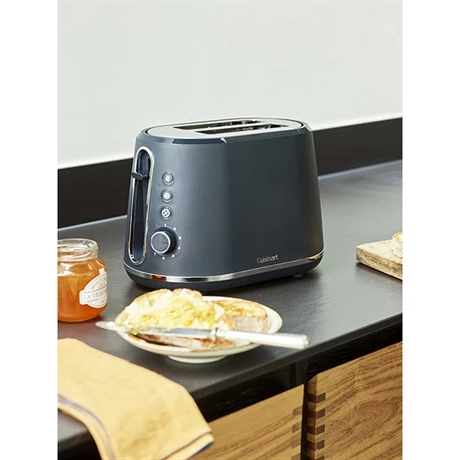 Cuisinart Grille Pain Toaster 2 Tranches Anthracite 5 Cuisinart Grille Pain Toaster 2 Tranches Anthracite – Image 3
