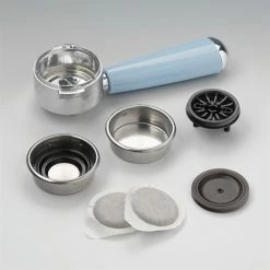 Ariete Machine à Café Expresso Vintage Celeste 0,9 L 1389 3 -de Buyer Soldes Magasin 700056 3 1 Machine a cafe Expresso Vintage Celeste 0 9 L 1389 3 Ariete