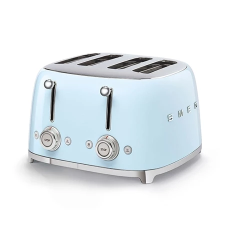 Smeg Toaster 4 Fentes 2000 W TSF03PBEU Bleu Azur 3 Smeg Toaster 4 Fentes 2000 W TSF03PBEU Bleu Azur