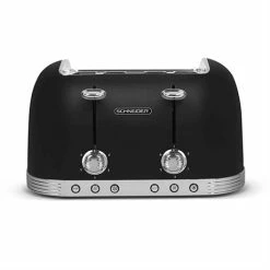 Schneider® Grille-pain 4 Fentes 1630 W SCT04B Noir