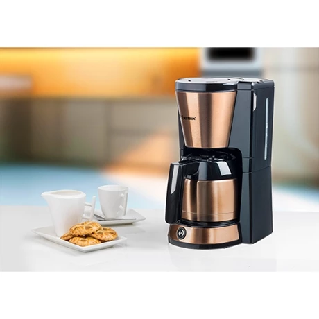 Bestron Cafetière Filtre Avec Verseuse Isotherme 8 Tasses 900 W Coloris Cuivre 4 Bestron Cafetière Filtre Avec Verseuse Isotherme 8 Tasses 900 W Coloris Cuivre – Image 2