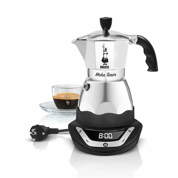 Bialetti Cafetière Italienne Programmable Easy Timer 6 Tasses 3 Bialetti Cafetière Italienne Programmable Easy Timer 6 Tasses