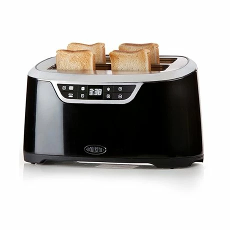 Boretti Grille Pain Extralarge 2 Tranches 1600 W B300 3 Boretti Grille Pain Extralarge 2 Tranches 1600 W B300