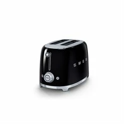 Smeg Toaster 2 Fentes Noir 950 W TSF01BLEU