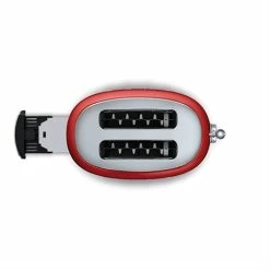Smeg Toaster 2 Fentes Rouge 950 W TSF01RDEU -de Buyer Soldes Magasin 70281 2 5 Toaster 2 fentes rouge 950 W TSF01RDEU Smeg